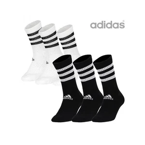 Adidas 3-Streifen Comfort Cushioned Crew Classic Sportsocken 3, 6, 9, 12 Paar - Bild 1 von 11