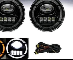 Pair For 2006-2008 Ford F150 2006-2008 LT LED Fog Lights  Lamps+DRL Turn Signal - Bild 1 von 4