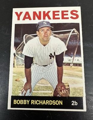 1964 Topps #190 Bobby Richardson Ex Mint Or Better. Crisp Sharp - Image 1 of 2