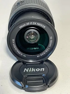 Nikon AF-P NIKKOR Objektiv 18–55 mm f/3,5–5,6 G DX Zoom VR für Nikon DSLR Kamera neuwertig. - Bild 1 von 9