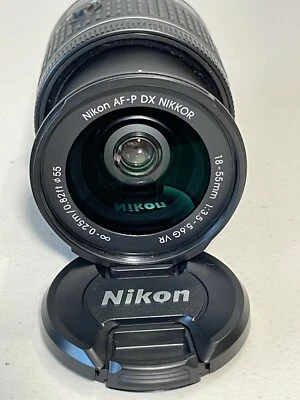 Nikon AF-P NIKKOR 18-55mm f/3.5-5.6G DX Zoom VR Lens for Nikon DSLR Camera Mint. - Image 1 of 4
