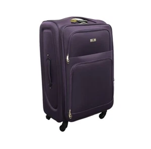 LARGE 28 Inch Lightweight Luggage Soft Shell Suitcase 4 Wheel Bag Expandable - Picture 1 of 29
