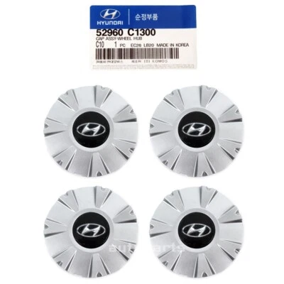 Genuine 52960C1300 Wheel Center Cap 17inch 4pcs For Hyundai SONATA 2015-2017 - Изображение 1 из 4