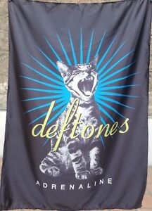 DEFTONES Adrenaline FLAG CLOTH POSTER TAPESTRY BANNER CD NU METAL ART ROCK