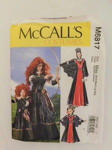 Patrón de Disfraz de Princesa Escocesa para Niños McCall's M6817, Tallas 3-8, Vampiro - Imagen 1 de 2