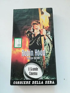 Robin Hood Principe dei Ladri VHS - Videocassetta Corriere della Sera - Imagen 1 de 1