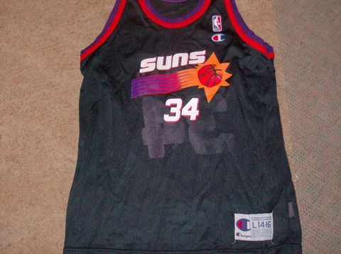 1990s Charles Barkley Phoenix Suns Champion Jersey Size Youth Large 14-16 Cover