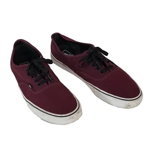 Men’s Vans Canvas Skate Shoes sneakers Purple Burgundy Wine Size 13 - Picture 1 of 10