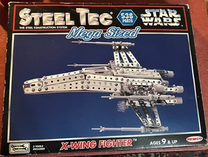 STAR WARS REMCO Steel Tec Mega Sized X-Wing Fighter Open Box - Picture 1 of 2