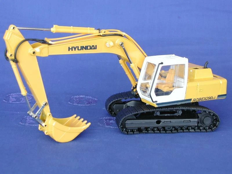 Excavadora de orugas Hyundai Robex 290LC ROS 00056 - amarilla 1/32 fundida a presión sin usar, en caja Foto 1 de 1