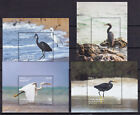 Cook Island 2023 Neue Ausgabe 4 Blocks ** MNH Vögel Birds Reiher Herons