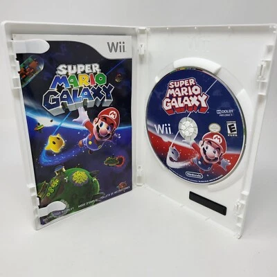 Super Mario Galaxy Nintendo WII, 2011 Complete With Manual - Image 1 of 3