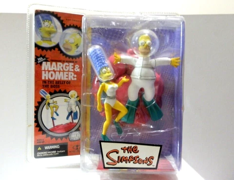 2007 McFarlane The Simpsons Marge & Homer: In The Belly Of The Boss Cover