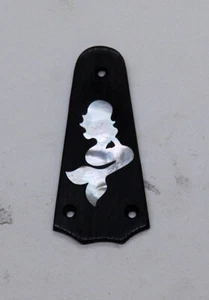 Truss Rod Cover with Mermaid Inlay will fit Taylor 3 Hole - Picture 1 of 1