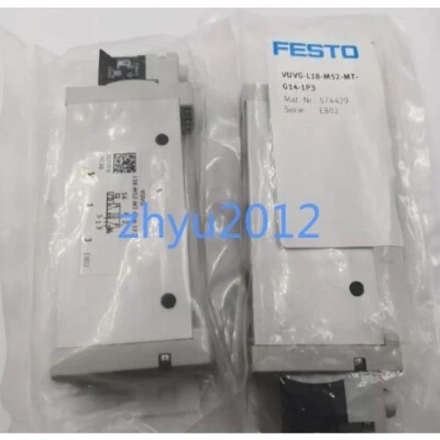 FESTO VUVG-L18-M52-MT-G14-1P3 574429 1PC New Solenoid Valve Free Shipping - Image 1 of 2