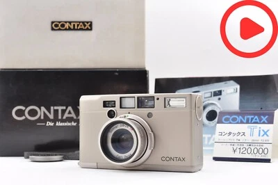 Contax Tix Carl Zeiss Point ＆Shoot APS Film Camera in Box From JAPAN [Mint] 7026 - Image 1 of 4