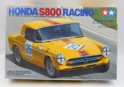 TAMIYA Honda S800 Racing Plastic motorized  kit 1:24 - Immagine 1 di 4