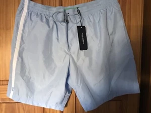 Dolce&Gabbana Piped Swim Mens Trunk, 2XL(7), Blue, RRP£355, Brand New - Picture 1 of 10