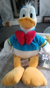 Disney Store Authentic Donald Duck 18" Plush Stuffed Toy Stuffed animal Duck - Picture 1 of 3