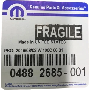 FITS 1997-2003 DODGE RAM 2500 RAM 2500 VAN TAIL LIGHT 4882685 - NEW OEM - Picture 1 of 3