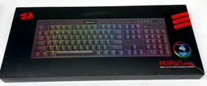 Redragon Horus Pro Przewodowa 2.4G/BT 3 tryby Gaming Mechaniczna klawiatura - czarna - Zdjęcie 1 z 13