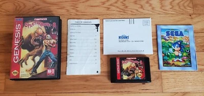 Splatterhouse 3 III Splatter House Sega Genesis Namco Estuche Manual Completo ¡En Caja! Foto 1 de 4