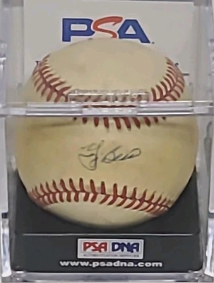 Yogi Berra Single Signed Baseball PSA/DNA Certified Autograph Yankees HOF Auto - Image 1 of 4