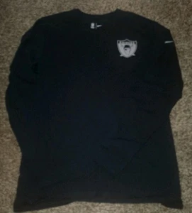 Las Vegas Raiders Men's Nike Tee Long Sleeve Size Large - Picture 1 of 5