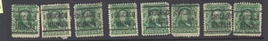 US Scott #300 Chicago IL PRECANCEL, Estate lot of EIGHT, you get them all! - Picture 1 of 1