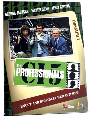 The Professionals C15 uncut & remastered Dossier 1 DVD box set episodes 1 to 14 - image 1 of 4