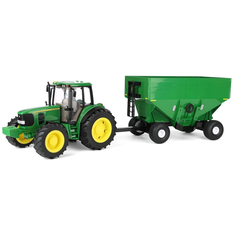 1/16 Big Farm John Deere 7430 con Gravity Wagon de Tomy Ertl LP75986 47245 Foto 1 de 4