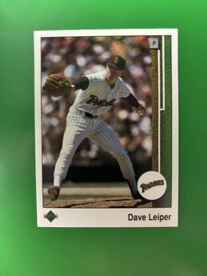 1989 Upper Deck Dave Leiper San Diego Padres #363 - Image 1 of 2