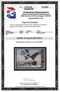 US #RW29 | Mint NH | Extra Fine/Superb | PSE Cert - Picture 1 of 3