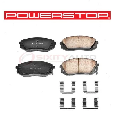 PowerStop Front Disc Brake Pad & Hardware Kit for 2010-2015 Hyundai Tucson - ee Foto 1 de 4