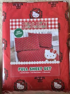hello kitty and friends 4 Piece bed sheet full - Picture 1 of 2