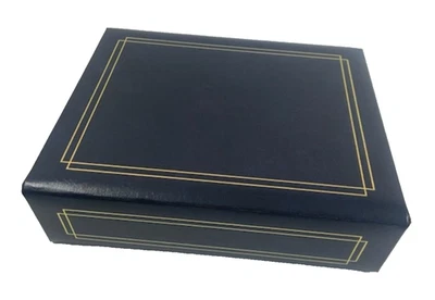 НОВЫЙ ВИНТАЖНЫЙ TAP Taprell Loomis Gemini синий 45-2H 140 крышка фотоальбом 9-1/4T X 7-3/4W - Изображение 1 из 4