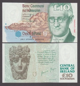 IRELAND P.76b 10 POUNDS 19.05.95 PFX JHJ UNC WE COMBINE YYY 2312 - Picture 1 of 1