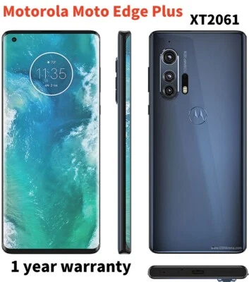 Motorola Edge+ (2020) XT2061 108MP 256GB+12GB 5G Unlocked Smartphone New Sealed - Image 1 of 4