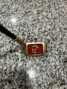 United States Marine Corp Inlay Brass Putter Right Hand 36” - Picture 1 of 14