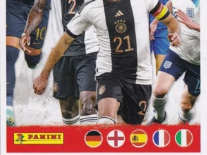 Panini 2024 Germania & Die Best Europei Sticker n.2 Cover Sticker Mbappe - Foto 1 di 2
