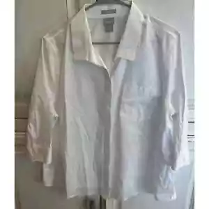 Bottone paramacchia donna Chicos 3P bianco nuovo con etichetta " - Foto 1 di 4