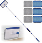 Baseboard Cleaner Tool with Handle, Wall Floor Mop with Extendable Long Handle