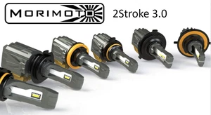 Morimoto 2Stroke 3 LED Fog Headlight Light Bulbs Bright 5500K WHITE H11 H8 H9