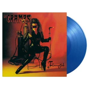 THE CRAMPS - Flamejob (Reissue, Translucent Blue Coloured Vinyl) - LP - Picture 1 of 1