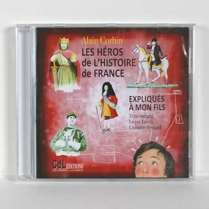 LES HEROS DE L'HISTOIRE DE FRANCE von Alain Corbin gelesen von Christian Brouard MP3 - Bild 1 von 2
