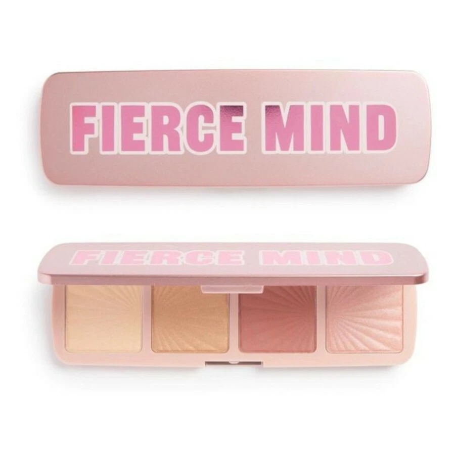 Revolution Makeup Fierce Mind Highlighter Palette - 4 Shades - Image 1 of 1