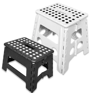 Faltbarer Tritthocker Klapphocker Hocker Faltstufe Klappsitz Trittstufe - Bild 1 von 11