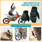 Motorcycle Gloves Anti-Slip Racing Gloves For Bmx Atv Road Racing (Green M)
