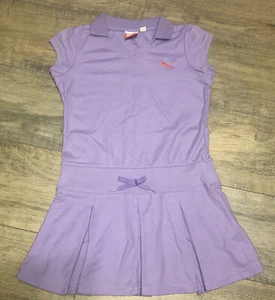 Girl's Puma Purple  Tennis Dress Size Xl - Picture 1 of 9