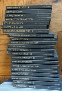 Lefty's Little Library of Fly Fishing Set Of 21 Books Lefty Kreh Hardcover - Picture 1 of 2